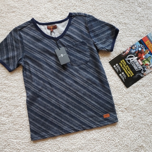 Boy's 7 FAM Shirt - Picture 1 of 5